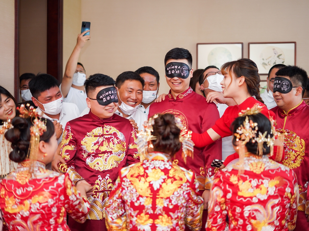 【幸福鐵建，一路黔行】中鐵十五局城建公司集體婚禮(圖8)